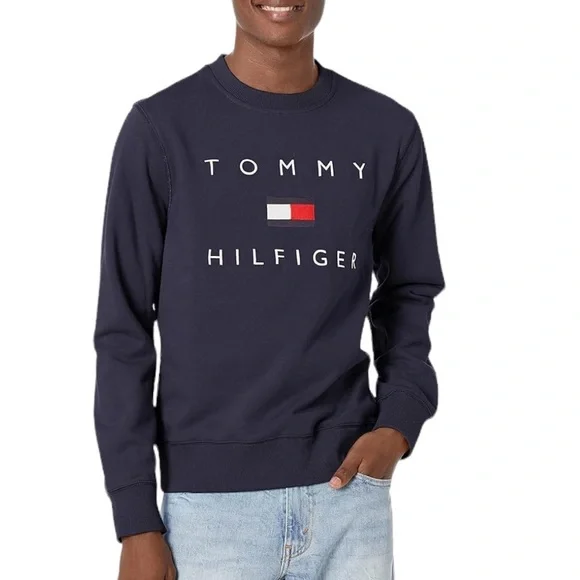 Crew neck sweaters tommy hilfiger cheap